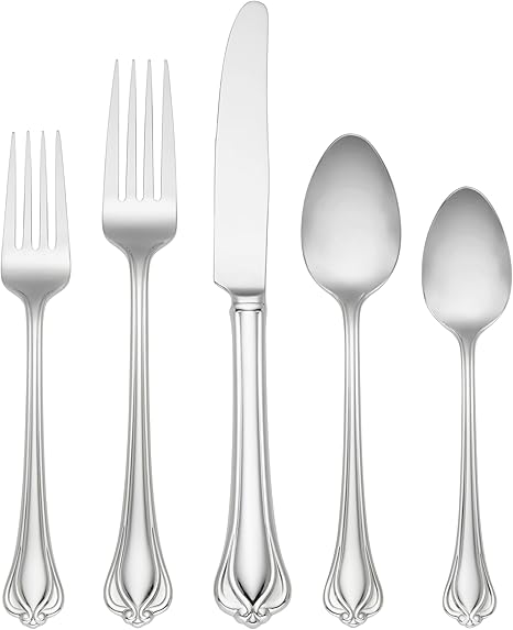 Lenox 892282 Alcott 89-Piece Flatware Set